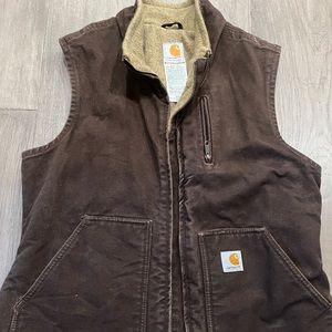 Women’s Brown Carhartt Vest Size Medium